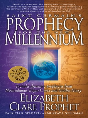 cover image of Saint Germain's Prophecy for the New Millennium